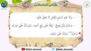 شرح كتاب أخصر المختصرات| الدرس السابع عشر| لفضيلة الشيخ الدكتور: فالح بن محمد الصغير